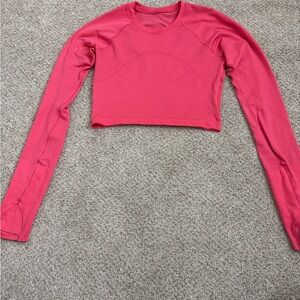 lululemon athletica Swiftly Tech Cropped Long Sleeve 2.0